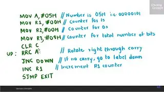 MM 8. 8051 assembly language program - Solved example 2