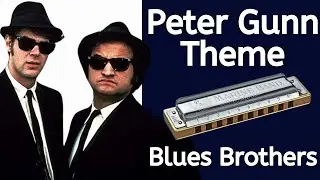 Famous Rock Harmonica Riffs: How to Play the Peter Gunn Theme (Blues Brothers)