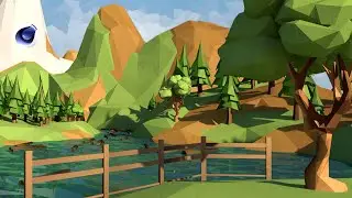 How to create low poly in Cinema 4d render and photoshop