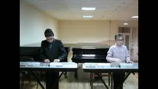 Воробьёвы Олег и Саша И С Бах Хоральная прелюдия фа минор