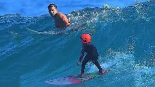 SURFING WITH THE NORRIS NUTS *youngest sister Is amazing*