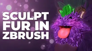 Making a FURRY Pet in ZBrush - Fast N' Furry v2.0