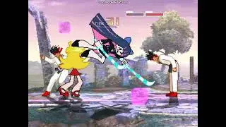 MUGEN Panty and Stocking vs KFMS