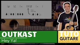 Apprendre Hey Ya! d'Outkast à la Guitare Pour Débutants | Version Simplifiée en 5 Étapes
