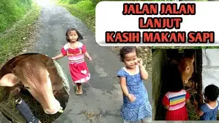 DAILY VLOG NGAJAK BOCIL JALAN JALAN DAN BERI MAKAN SAPI #dailyvlog #anak #kegiatanirt