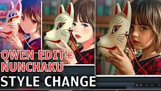 ComfyUI Tutorial: How To Change Image Style With Qwen Edit 2509 