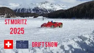 THE ICE SANKT MORITZ 2025 911, Miura, Ferrari, Alfa Romeo drift snow ❄️