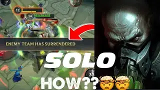 DOMINATING with Urgot in Wild Rift: Making Enemy Teams Surrender! 😱🔥