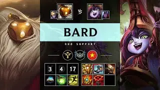 Bard Support vs Lulu - VN Challenger Patch 25.13