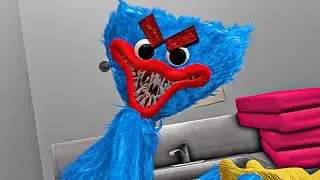 Funny moments in Poppy Playtime Animation || Experiments with Huggy Episode 01