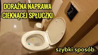 Naprawa Cieknącej Spłuczki WC 🚽 Szybki sposób, gdy woda ciągle płynie do muszli. 🆘️ #sanit #geberit
