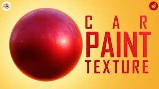 Procedural Car Paint Texture in Blender | Car Paint Material in Blender