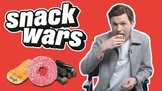 Tom Holland Tries Best British And American Snacks | Snack Wars | 