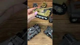 Конструктор аналог Lego военная серия / коллекционные танки