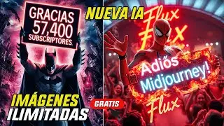 EL MEJOR MODELO 100% GRATUITO de GENERACIÓN DE IMAGEN | TUTORIAL FLUX 🚀