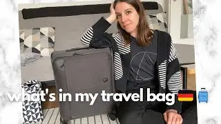 Unpack with me | What's in my travel bag, 8 days in North-West Germany edition | minimalist packing