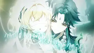 xiao x lumine edit | любить тебя легко「Genshin Impact」