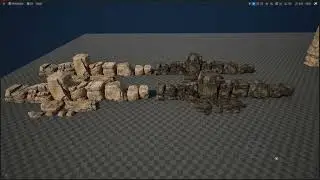 Ancient Cliffs Modular Environment pack - Demo 04