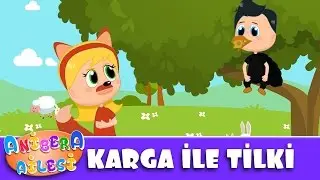 Anibera Ailesi l Karga ile Tilki l Çocuk Masalları | Çocuk Şarkıları | Eğitici Videolar