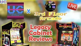 🔴 UC LIVE Arcade1up Legacy Cabinet Reviews: with Jason from 3rd Floor Arcade