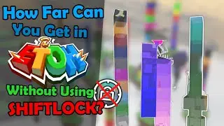 How Far Can You Get in JToH Without Using Shiftlock?