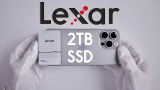 Lexar Professional Go Portable 2TB SSD with HUB Unboxing