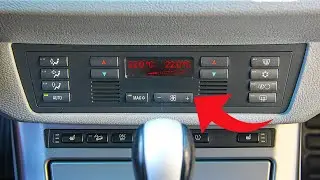 КАК ЗАМЕНИТЬ КНОПКИ БЛОКА КЛИМАТ-КОНТРОЛЯ BMW X5 E53 E39 E38 E46 Должен знать каждый владелец BMW