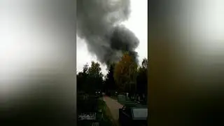 01_10_2021 Пожар Саларьево (начало).