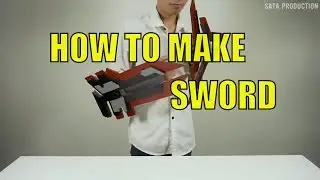 How to Make a SUPER SWORD from Cardboard League of Legends   Superhero Weapon | diy World