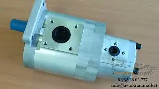 Насос НШ 50-10Д-3Л шестеренный (левый) | Автокран Маркет