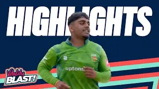 Rehan Ahmed Shines in Foxes' Victory! | Durham v Leicestershire - Highlights | Vitality Blast 2022