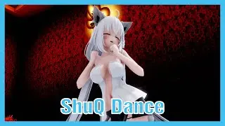 【MMD ホロライブ Hololive 4k 60FPS】Shirakami Fubuki - ShuQ Dance 