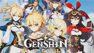 Genshin Impact - Stormterror Dvalin Boss Fight LVL 26 (w/music)