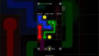 Flow Free Puzzle Master Level 15 | Intro Classic pack