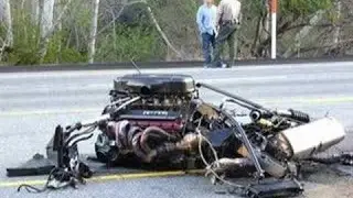 Ferrari Accident