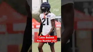 Texans Calen Bullock New Number! #texans #football #nfl #nflupdates #houstontexans #cjstroud #fyp