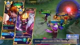 Push Mmr Ft. Top Global - Lylia Gameplay