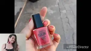 Resultado do esmalte Avon Pro Color Seca em 60 segundos