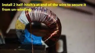 High Voltage coil build CFL & LED circuit