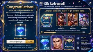 How to Get FREE Battle Emote, Skins & Diamonds via Redeem Codes | New All-Star Web Event