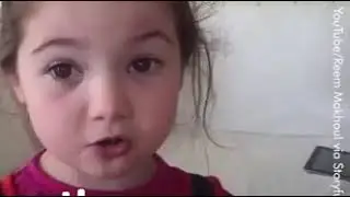 Cute Little Kid Explains Why She Refuses To Eat Meat.Her innocence. 🥺