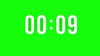 15 sec countdown green screen