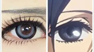 Mikasa Ackerman | Tutorial : Anime Eye Makeup 47