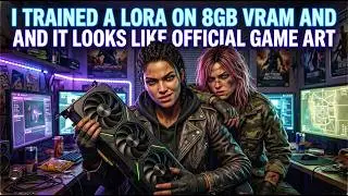 I Trained a LoRA on 8GB VRAM and It Looks Like Official Game Art