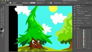 Экспорт из AI в PSD в кривых