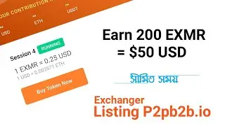 1 EXMR ~ 0.25 USD 