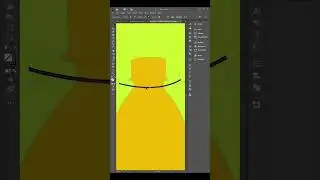 Текст в объекте | Adobe Illustrator - Make whith Top Object