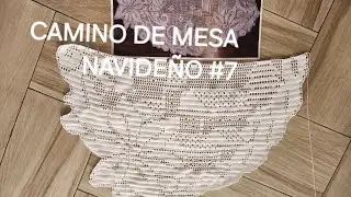centro de mesa #7 #navideño en crochet