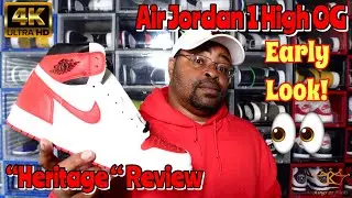 #heritage #heritagejordan Early Look & Review!! Air Jordan 1 High OG 