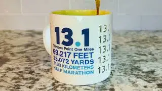 Soleil Home™ Running Porcelain Mug - 13.1 Math Miles